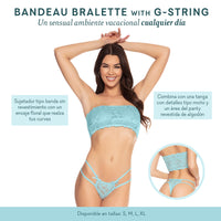 Bandeau Bralette with G-string