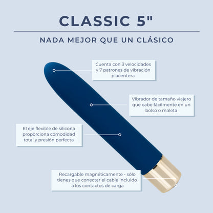 Classic 5" Infographic Spanish 2 Pure Romance