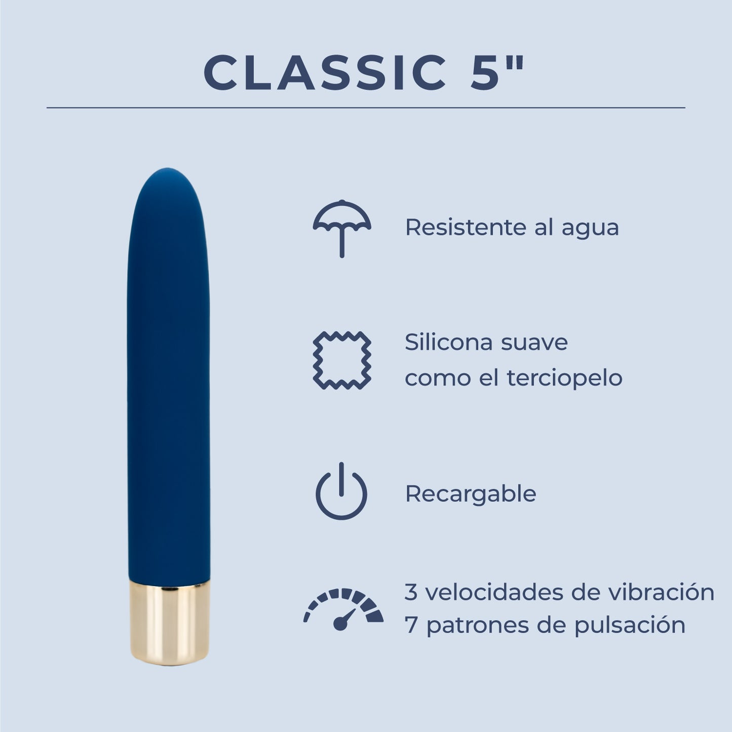 Classic 5" Infographic Spanish Pure Romance