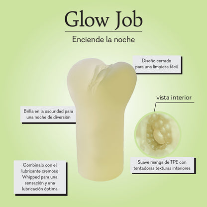 Glow Job Masturbator Infographic Spanish Pure Romance