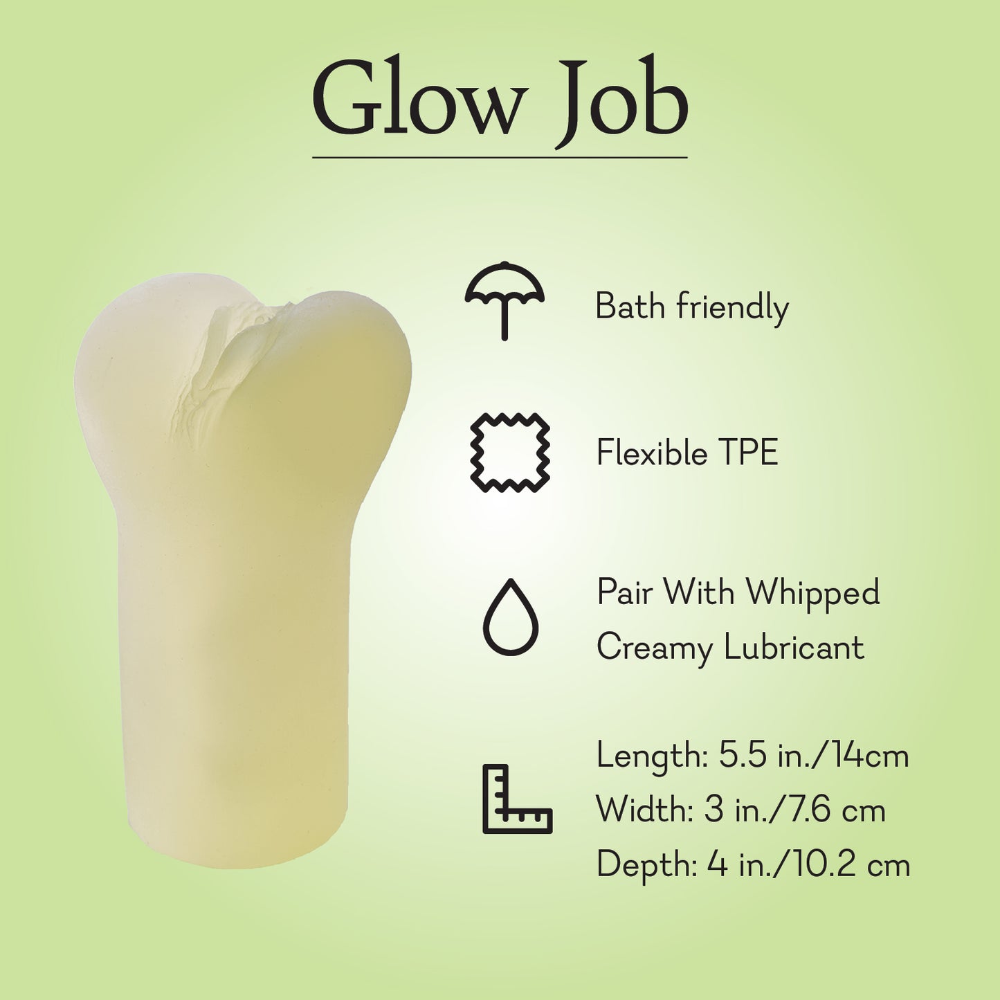 Glow Job Masturbator Infographic 2 Pure Romance